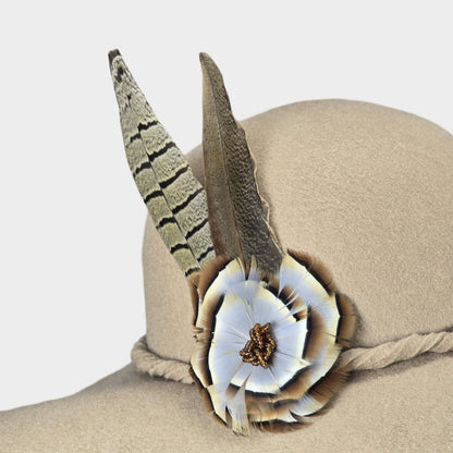 pheasant feathers hat adornment